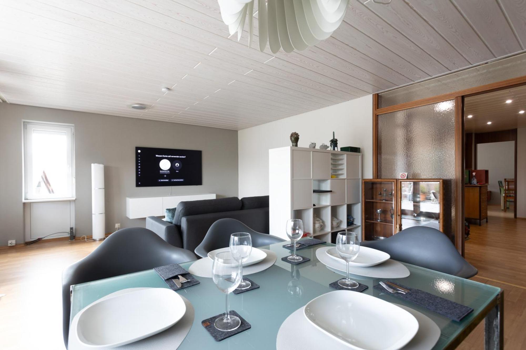 Storchennest - Schoenes, Ruhiges Apartment Mit Sonnenterrasse เทตต์นัง ภายนอก รูปภาพ
